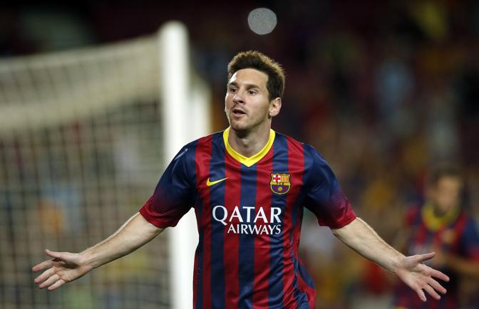 Si parte ed  subito Messi... Reuters